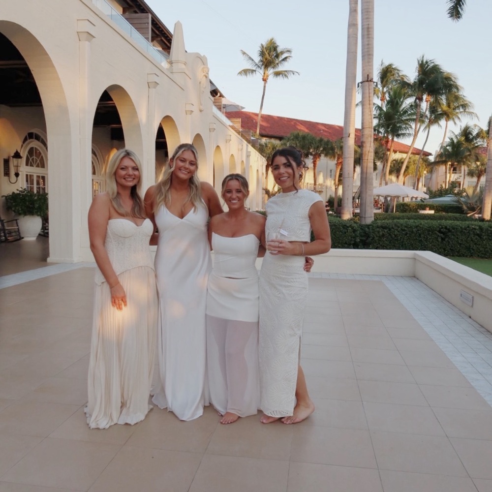 Show Me Your MuMu Anderson Dress in White - Picture 4 of 6